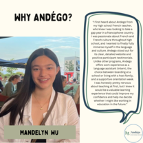 Mandelyn explains 'Why Andégo?'