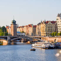 Prague Skyline