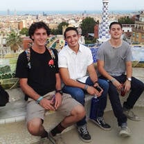 AIFS Abroad students in Barcelona, Spain