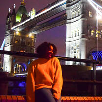 AIFS Abroad study abroad student in London, England