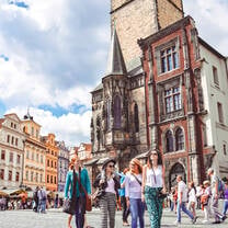 AIFS Abroad students in Prague, Czech Republic