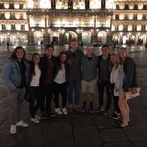 AIFS Abroad students in Salamanca, Spain