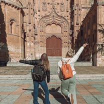 AIFS Abroad students in Salamanca, Spain