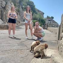 Meeting the monkeys that guard Gibraltar
