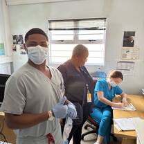 VAC Intern at a local hospital in Cape Town