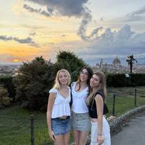 Girls Sunset