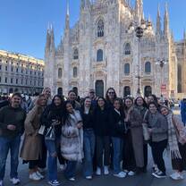 AIFS Abroad students in Milan, Italy