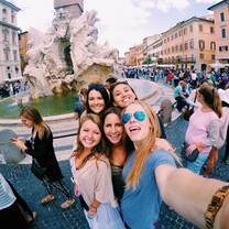 AIFS Abroad students in Rome, Italy