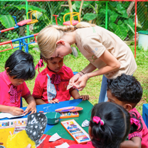 Family Volunteering Education Sri Lanka