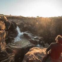 South Africa Waterfall on Trek