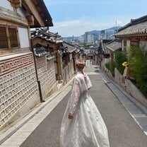Wearing Hanbok