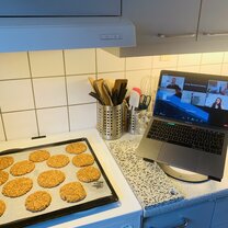 Anzac Day biscuit baking
