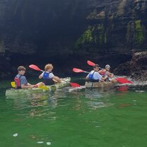 Kayaking by the Fairy Bridges