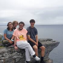 Dun Angus, a prehistoric fort on the sea cliffs of the Aran Islands