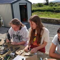 Bog oak jewelry workshop