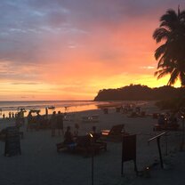 Beautiful sunsets every single day after a day of school!