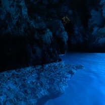 The breathtaking blue cave