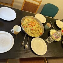 My Welcome Dinner made by Radwan