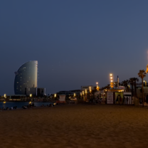 Beach night by the W Hotel