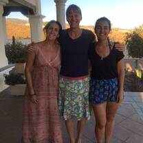 Me in the middle with my amazing teachers, Fans and Elisabeth.