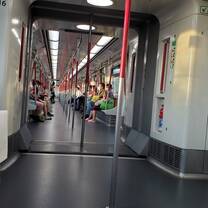 Hong Kong MTR in the morning