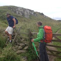 A typical day on the trek. 