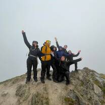 at the summit of errigal