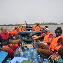 Traveling to the island of Niodior for our homestay experience