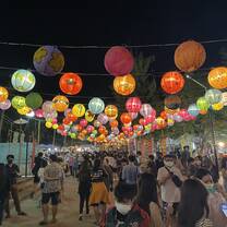Loy Krathong festival in Khon Kaen
