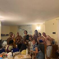 Volunteer farewell party