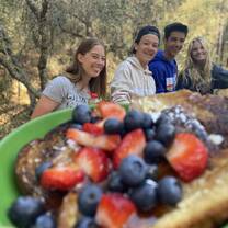 Camping breakfast
