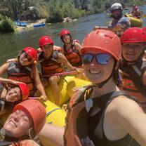 White water rafting!