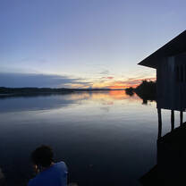At rural community in Panama
