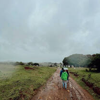 A walk in Dokodweni, the rural homestay
