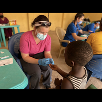 Performing malaria testing in the community