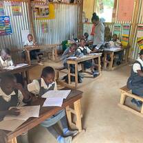 One of the classrooms- this is Grade 5 I believe