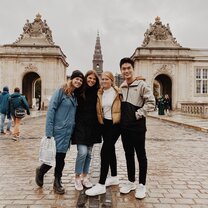 Me and my friends from the IES Writer Program in Copenhagen, Denmark!