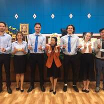 A classic Thai photoshoot with our fellow teachers!
