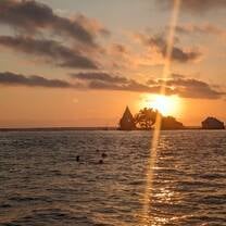 Sunrise swim 