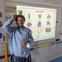 Celebrating Saint Patrick's day 