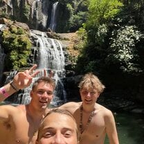 Water fall tour with the school