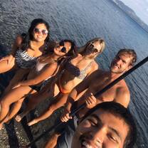 Paddle boarding in Lazio