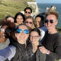 IES Abroad London trip to the White Cliffs of Dover