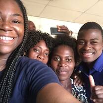 Myself and some of my students from the TTC in Chimoio 