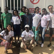 Malaria Elimination 8 project in Mozambique