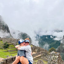 All smiles for Machu Picchu!