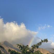 View at last campsite!
