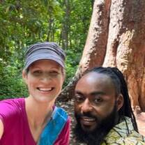 My tour guide and new rafiki (friend)