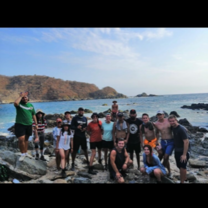Hiking with friends! 