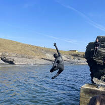Cliff Jumping